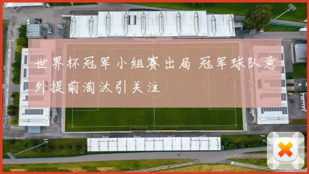 世界杯冠军小组赛出局 冠军球队意外提前淘汰引关注