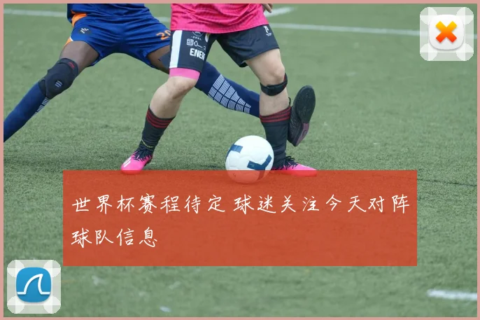世界杯赛程待定 球迷关注今天对阵球队信息